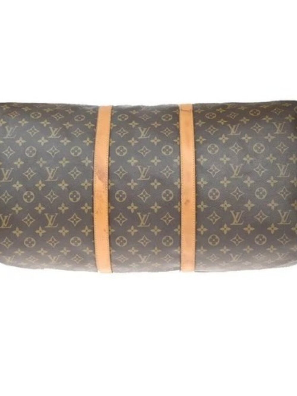 LOUIS VUITTON Keepall 60 Travel Hand Bag Monogram Leather Brown M41422 74YH945 - Picture 6 of 16